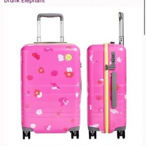 New Drunk Elephant Monos Carry-On Suitcase Luggage